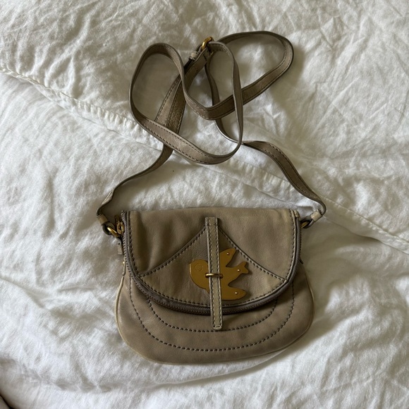 Marc Jacobs Tan Leather Crossbody Bag - Picture 1 of 13